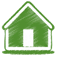 green 'icona home - PNG, ICO, ICNS Download